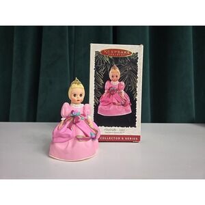 1996 Hallmark Keepsake Ornament Cinderella 1995 Madame Alexander New Collector's